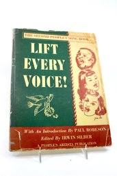 VINTAGE-THE SECOND PEOPLE'S SONG BOOK - LIFT EVERY VOICE - 1953 - ITEM#769 RM3