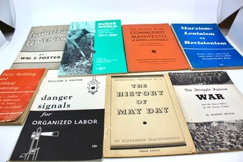 VINTAGE PAMPHLETS - MIXED PUBLISHERS - LOT OF 9 - PROVOCATEURS AGAINST THE PEOPLE - AND MORE - ITEM#779 RM3