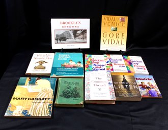 BOOKS LOT - LOT OF 12 - ASSORTED BOOKS - ASSORTED GENRES - ASSORTED CONDITIONS - ITEM#798 LVRM