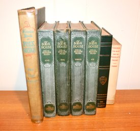 BOOK LOT OF 7 - BOOK HOUSE - OLIVE BEAUPRE - FIRESIDE BOOK OF FOLK SONGS - CERVANTES DELUXE - ITEM#835 BSMT