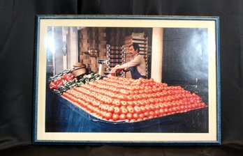 VINTAGE PHOTOGRAPH - TAKEN IN ITALY - MIKE DAVIS - LOCAL ARTIST - LENGTH 33' - HEIGHT 23' - ITEM#879 BSMT
