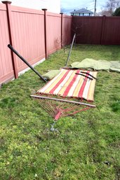 DURACORD TEXTILES OUTDOOR HAMMOCK - PILLOW INCLUDED - ITEM#969 GARG