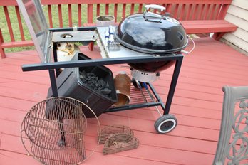 WEBER OUTDOOR BBQ GRILL & ACCESSORIES - CUISINART GRILLING SPOONS, EXTRA CHARCOAL & MORE - ITEM#974 GARG