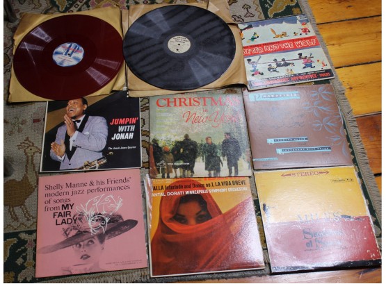 HUGE Lot Of Various Vintage Records - CLASSICAL JAZZ & SHOW TUNES - Condition Ranges! - Item #23