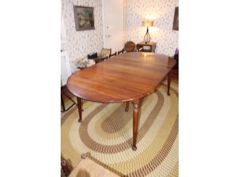 Beautiful Vintage Wood Dining Room Table - Leaves Included - GREAT CONDITION! - Item #45