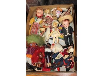 Mixed Lot Of Antique & Vintage Dolls, Swedish Doll Clothes & Accessories!! Good Condition - Item #84