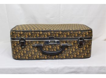 CHRISTIAN DIOR Gold & Black Travel Bag - AUTHENTIC - GREAT CONDITION! Item #117