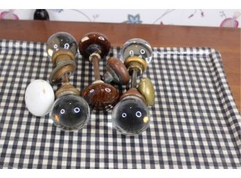 Antique Glass & Porcelain Door Knobs - MIXED LOT! Great Condition - Item #48