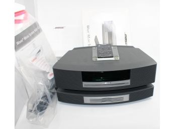 Bose Wave Music System III & Wave Music System Multi-CD Changer - REMOTE INCLUDED! Good Condition - Item #56