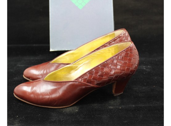 BOTTEGA VENETA Vintage Brown Shoes  - SIZE 8B!! - Item #130