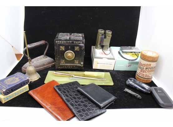 Mixed Lot Of Household Items - Cards, Edison Gold Moulded Records AND MORE - Good Condition!! - Item #155