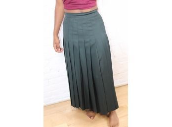 BURBERRYS Green Skirt - SIZE 42 - GOOD CONDITION! - Item #78