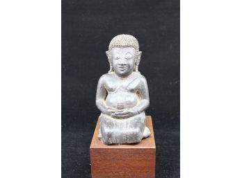 REAL ANTIQUE Bronze Buddah Statue - Good Condition! - Item #56