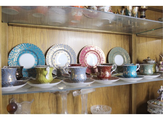 Elizabethan Fine Bone China Lot - Tea Cups + Plate Set!! Good Condition - Item #79