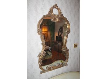 Vintage Mirror - Gold Accents! Good Condition - Item #33