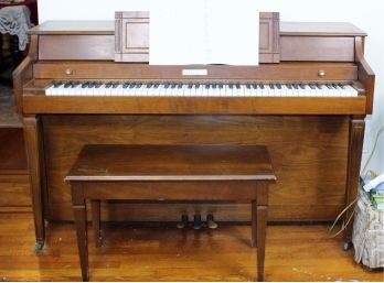 Baldwin Upright Piano W/Bench-Item # 2