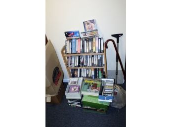 Mixed Lot Of DVD's & VHS & Tapes Item#36