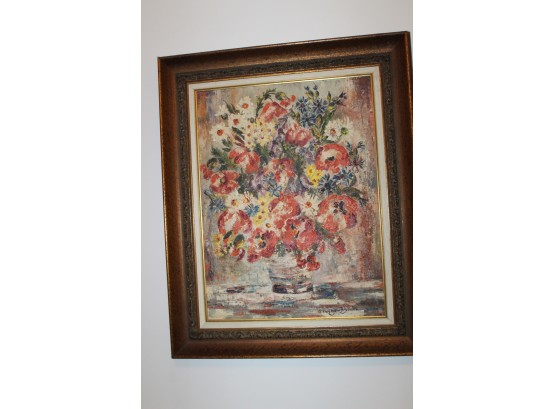 S. Wihenbalen? Flowers Painting - Oil Painting! - Item #11