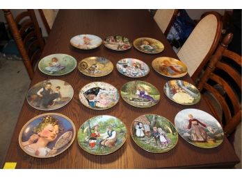 Lot Of 15 Collectable Plates! Good Condition - Item #46