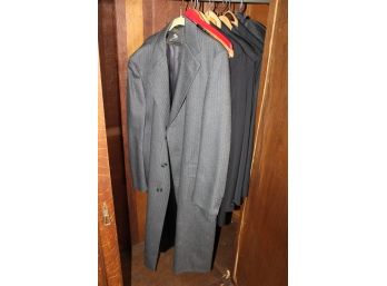Mixed Lot Of Vintage Men's Suits, Tuxedos & Over Coats - Assorted Sizes - Brooks Brothers!! - Item #27