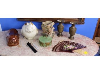 Mixed Lot Of Decorative Items - Lot Of 8 - Good Condition!! - Item #66