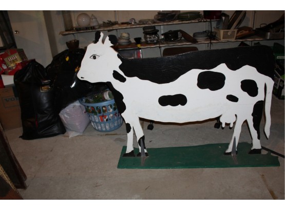 Wooden Cow Cut Out - Doublesided!! - Item #118