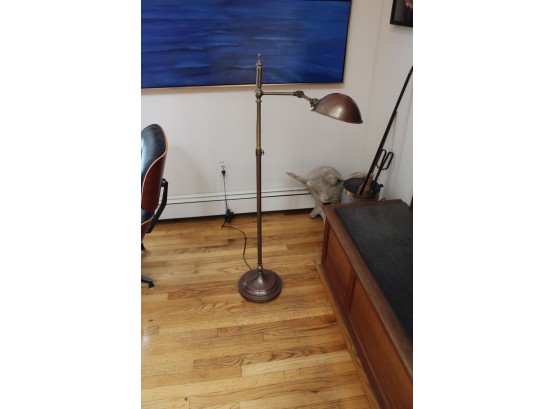 Antique Standing Lamp - Brass Finished - Good Condition!! - Item #07