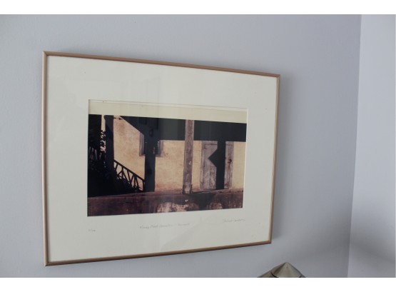 Barbara Sandson Photographed Art - Kinney Street Geometric Piermont - Framed Art!! - Item #142