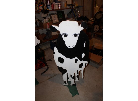 Wooden Cow Cut Out - Doublesided!! - Item #119
