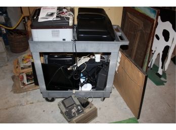 Mixed Electronic Lot - Computer, LG Monitor, Lamps, Paper Shredder & More!! - Item #102