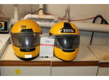 Lot Of 2 Shoei Helmets - DOT Approved!! - Item #125