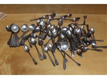 Mixed Lot - Vintage & Antique Silver Plated Serving Utensils!! - Item #170