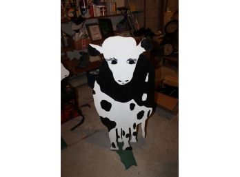 Wooden Cow Cut Out - Doublesided!! - Item #119