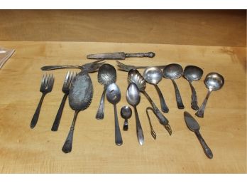 Mixed Lot - Vintage Silver Plated Serving Utensils!! - Item #169