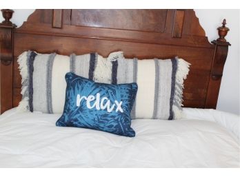 Lot Of 3 Pillows - Barely Used - Good Condition!! - Item #61