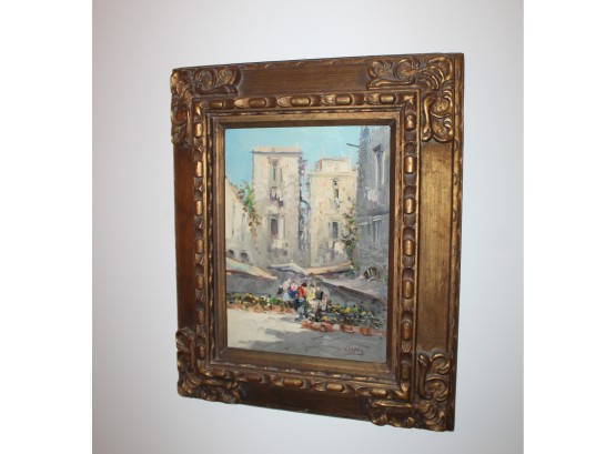 CIAPPA Framed Oil Painting - SIGNED! Item #130 LR