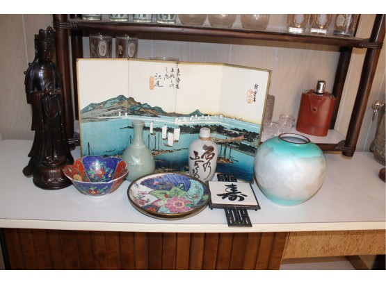 Mixed Lot Of Japanese Decorative Items - GREAT LOT! Item #14 GF