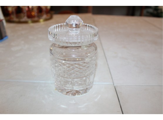 WATERFORD Crystal Jar! Item #170 LR