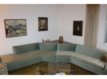 Mid Century Modern Sectional Couch! Item #128 LR