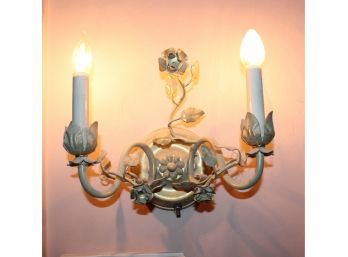 Antique Wall Sconces - Lot Of 2 - WORKS! Item #111 BR3