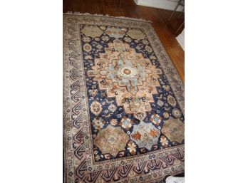 Vintage Area Rug - Hand Made.GOOD CONDITION! - Item #26 DNRM