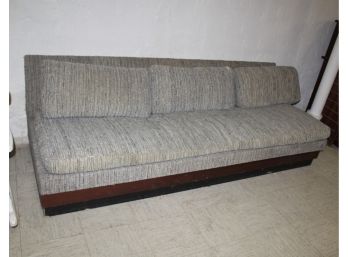 Vintage Low Sofa Bed W/ No Arms!! - Item #86 BSMT