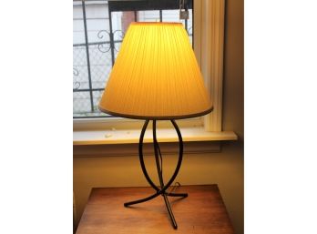 Vintage Contemporary Wrought Iron Lamp - RETRO & WORKS!! - Item #11 BR1