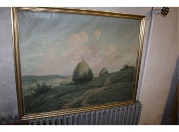 Antique Gordon Framed Oil On Canvas Painting!! - Item #101 BSMT