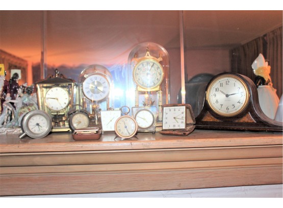 Antique & Vintage Clocks - Lot Of 11 - GREAT COLLECTION!! - Item# 093