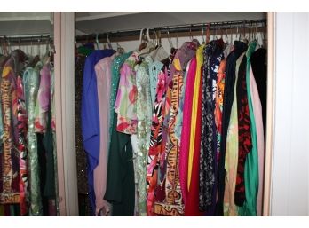 Mixed Lot Of Vintage Clothing - Unique Sequence Dresses - Medium To Large - Good Condition!! - Item# 042