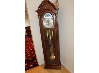 FRANZ HERMLE Vintage Pearl Grandfather Clock! Item #007 LVRM