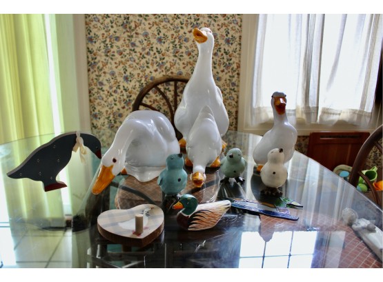 Ducks & Birds Decorative Art - Lot Of 11 - GOOD CONDITION!! Item#130 KIT