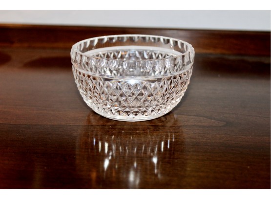 WATERFORD Crystal Open Salt Container - GOOD CONDITION!! Item #247 DR