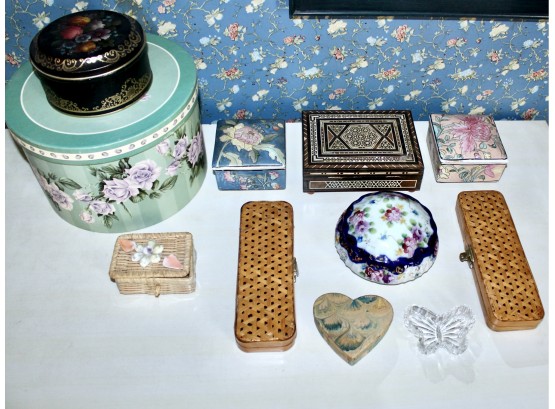 Decorative Boxes  - Mixed Lot Of 11!! Item #36 BR1